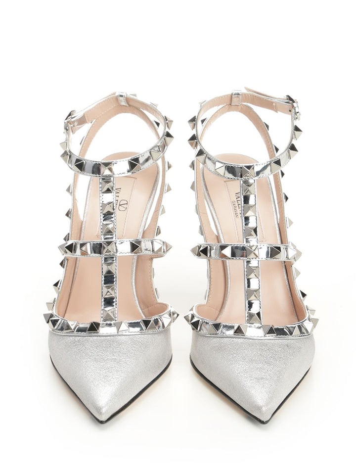 Valentino Garavani Rockstud Pumps - Silver | 7facae083f8452c300142824207e17db533414ee
