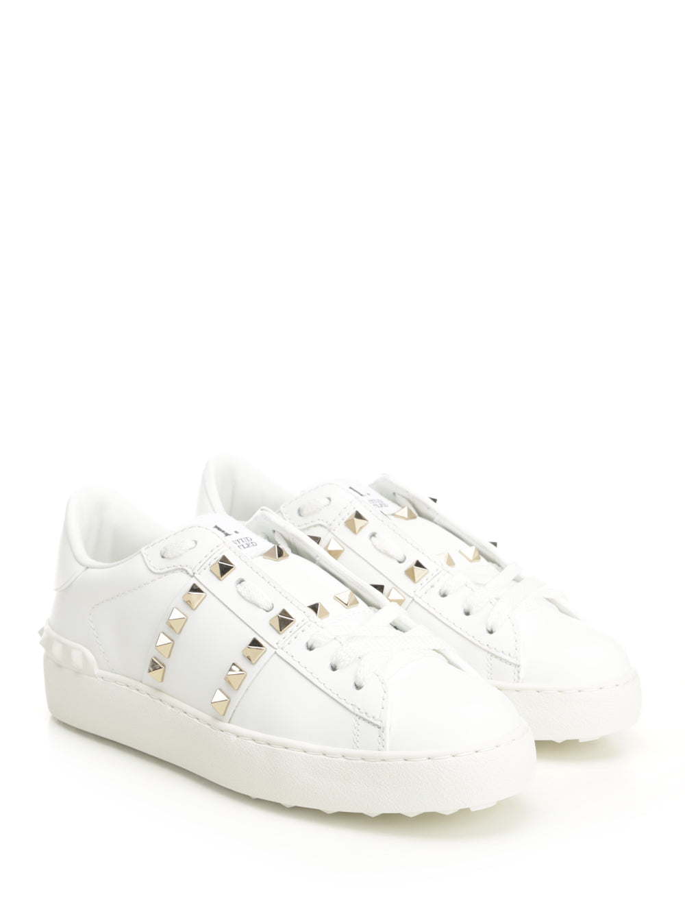 Valentino Garavani Rockstud Untitled Sneakers - White | 6c0d52c774e44ee94ae7e8524a8dad57a8a1b527