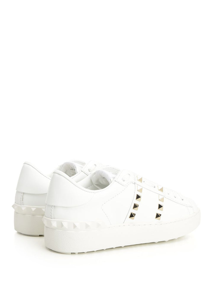 Valentino Garavani Rockstud Untitled Sneakers - White | 73dc710c5cb64dca52359e80ed7c3a156b1d8991
