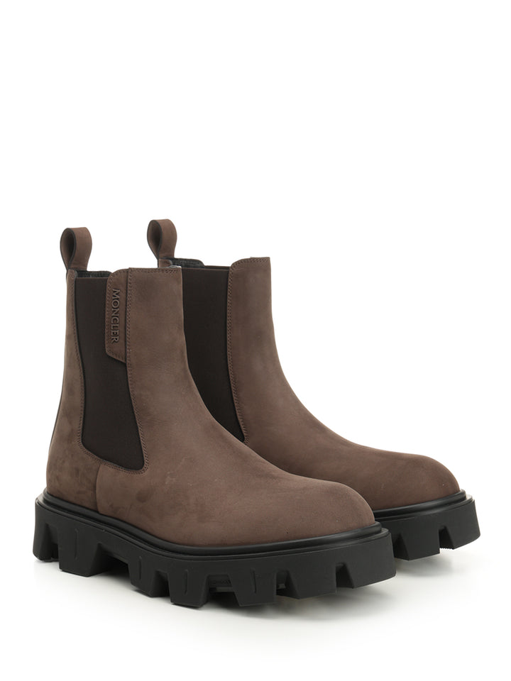 Moncler Peak City Sneakers - Brown | 330b930477757b365dae94f881483b8318e41c13