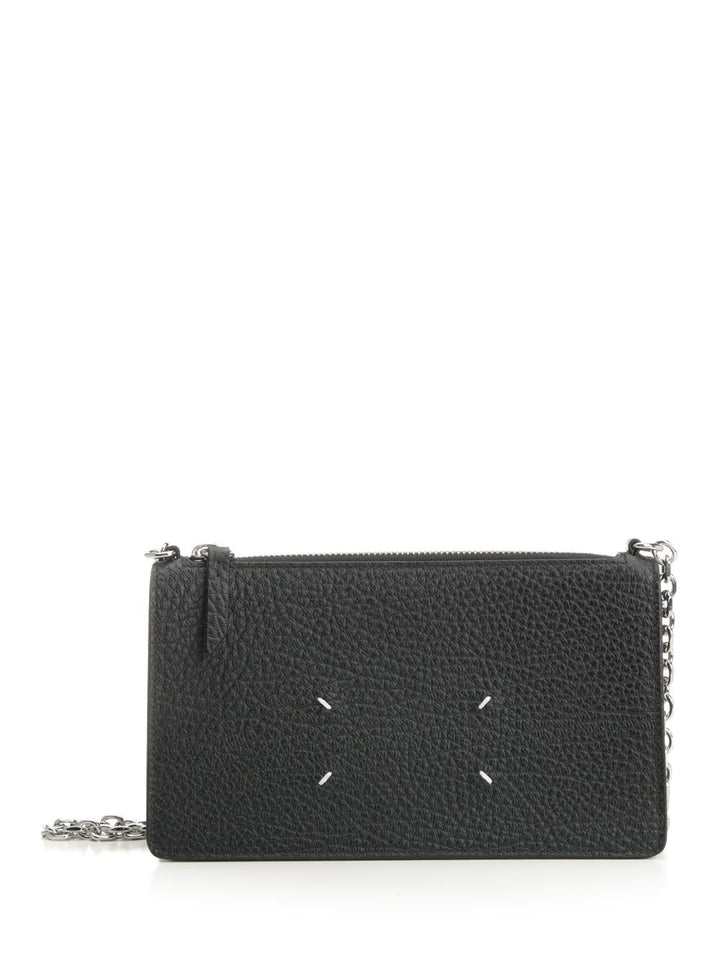 Maison Margiela Wallet With Zip Wallets - Black | ddbb3c44955c245d03a05acb4792be49e8607058