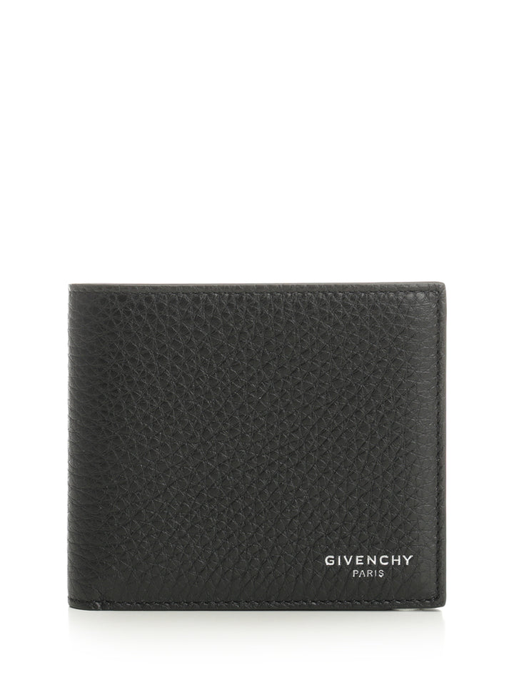 Givenchy Bifold Wallet In Grained Calfskin Wallets - Black | 9387b5ca715d65d24bc3a95b0ea90f0be9ea9a9e