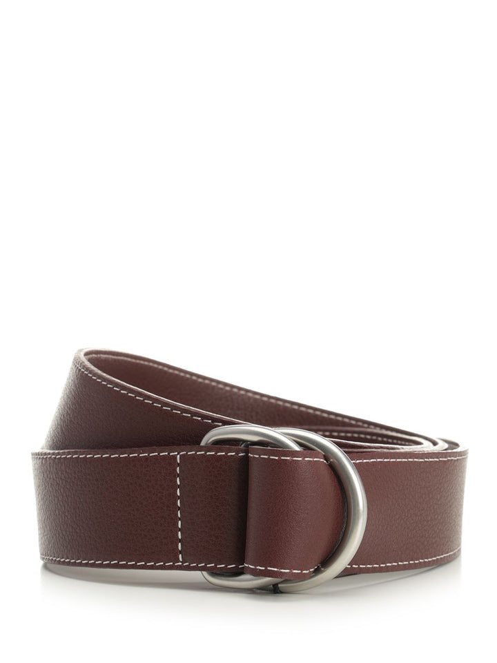 Ami Duble Belt Belts - Bordeaux | 01f280df6945fbff1cd506a8061b2bb950531266