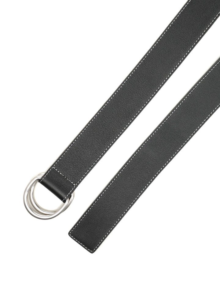 Ami Duble Belt Belts - Black | 88899252f3fb09cc0bc750e919146543853d7671
