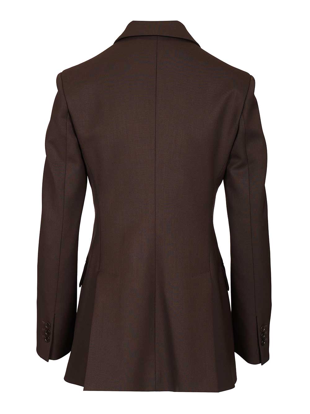 P.A.R.O.S.H. Double-Breasted Blazer Jackets - Brown | 615e8501b5c9cb5d113f7b731cfb8415771c45c4