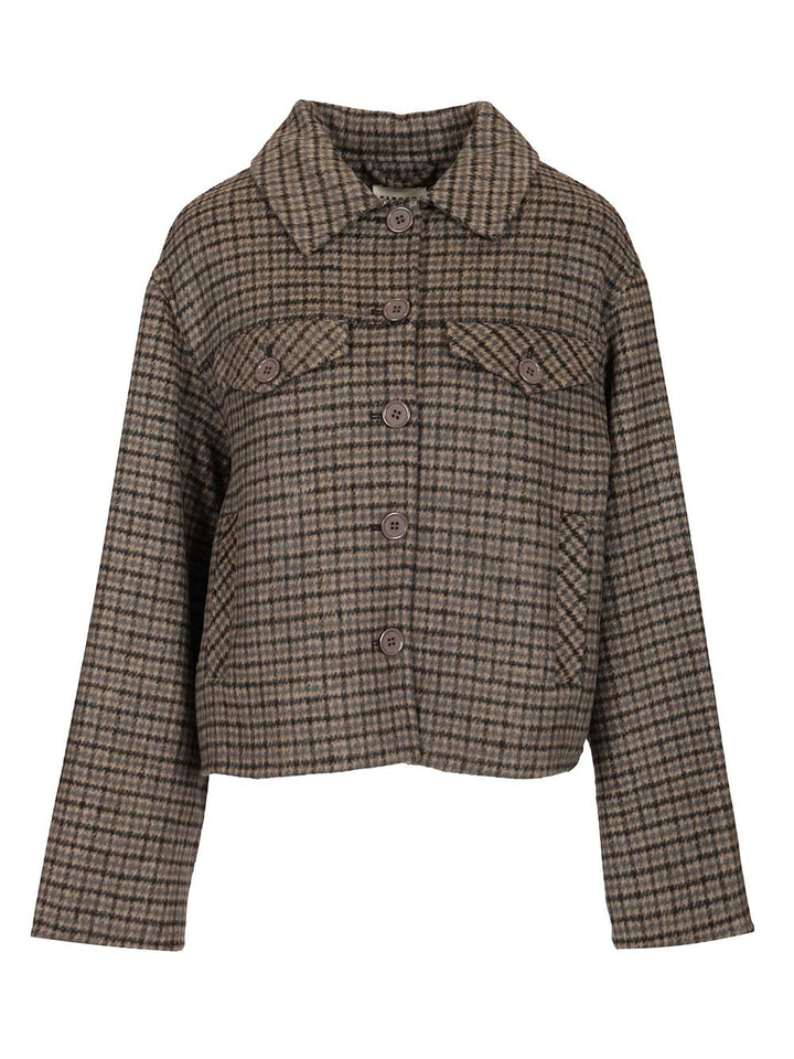 P.A.R.O.S.H. Fringed Jacket Jackets - Grey | fdd989e6ba1a163e265242cd02b8ce732aec71dd