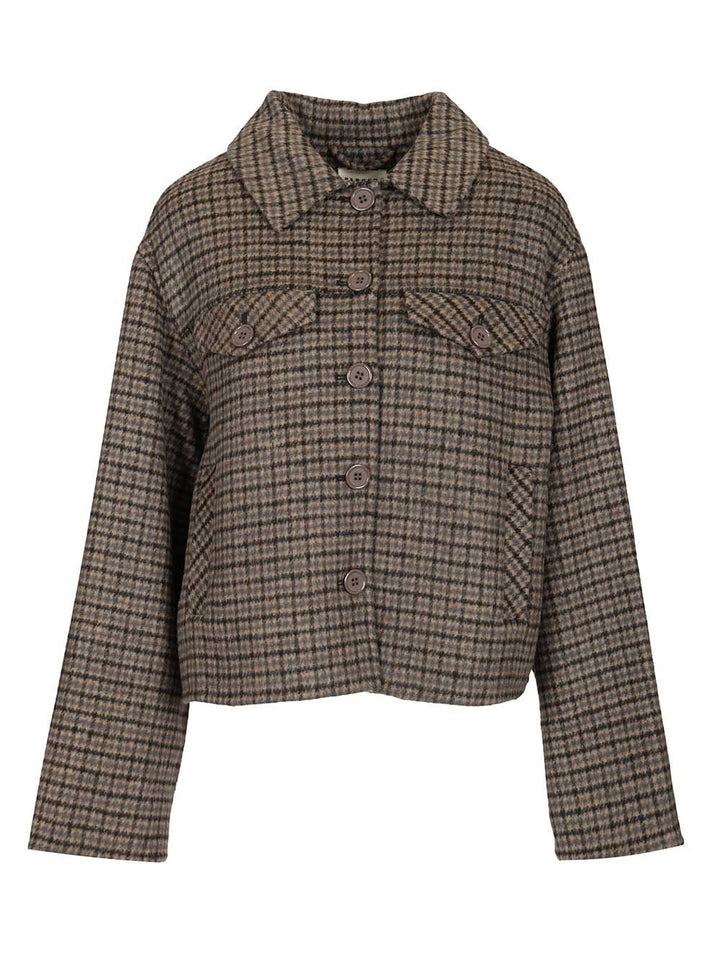 P.A.R.O.S.H. Fringed Jacket Jackets - Grey | 3596cc478ca5e37c8133ab5554c10556cadc268b