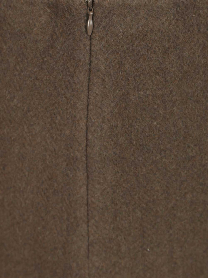 P.A.R.O.S.H. Midi Skirt Skirts - Green | 0afce8da5e520c662672831050ab4f8a08e84f44