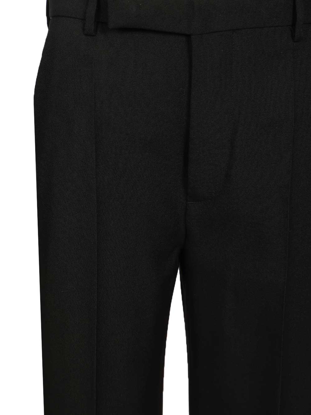 Rick Owens Dietrich Wool Trousers - Black | 0561ca7aa60f4fbb594f756fd7d99760c2ec7e70