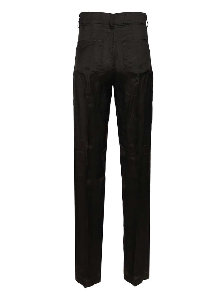 Rick Owens Rick Owens Women Geth Jeans Trousers - Black | 18725be1f056fa6c09b9813af86c53bbf67932e9