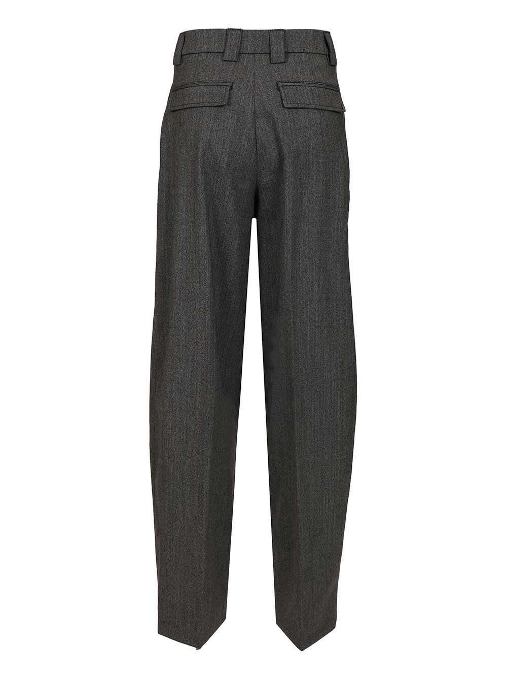 Thelatest Wide Trousers - Grey | 23185bdcc6eb7e91e68395f5fb036d0d4ca84bcc