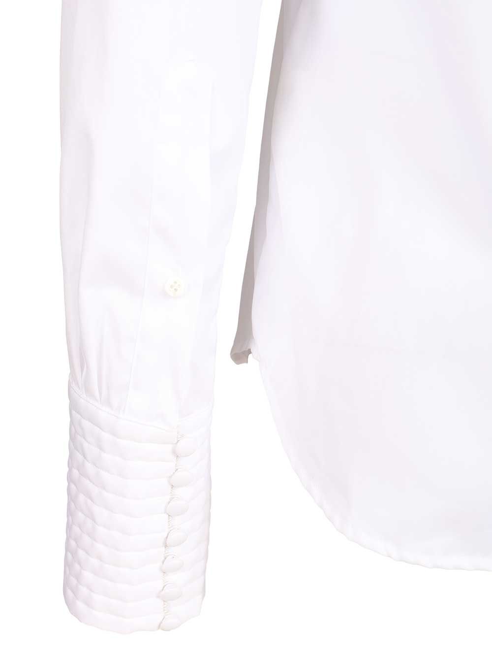 Dries Van Noten Celinta Cotton Shirt Shirts - White | ce7b4f0d2040efdfbfe39d64e36714f20992f011