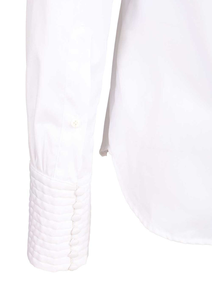 Dries Van Noten Celinta Cotton Shirt Shirts - White | ce7b4f0d2040efdfbfe39d64e36714f20992f011