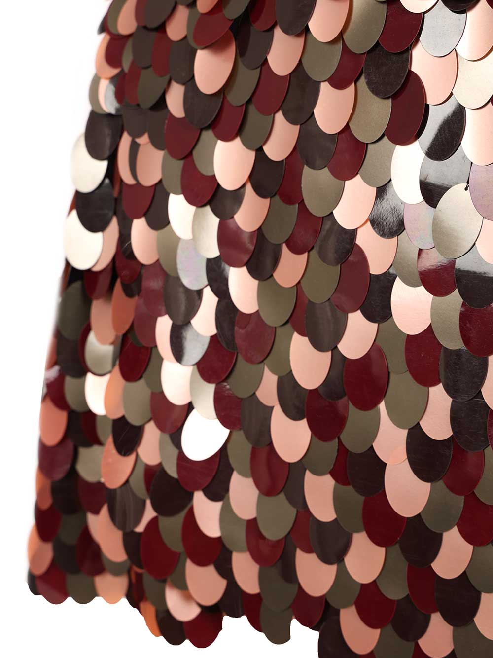 Dries Van Noten Mini Skirt With Maxi Sequins Skirts - Bordeaux | 10c115b48b65cd78d0d0b8547cae9b6d9690655a