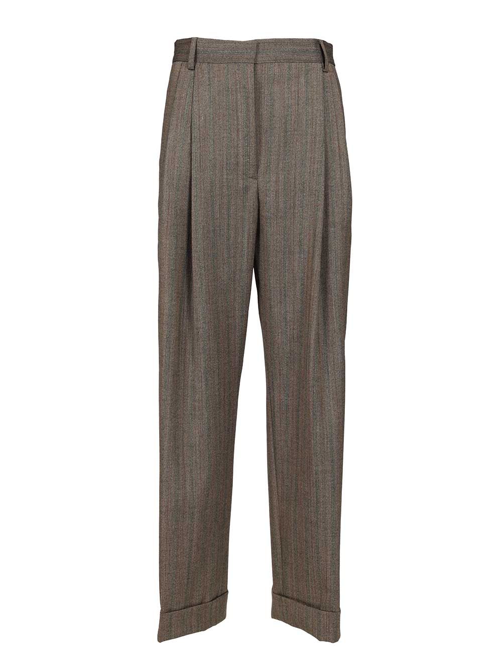Dries Van Noten Pleated Trousers - Grey | 1bf74ab22d7b0a011b32a0864f5ebc290beb0bde