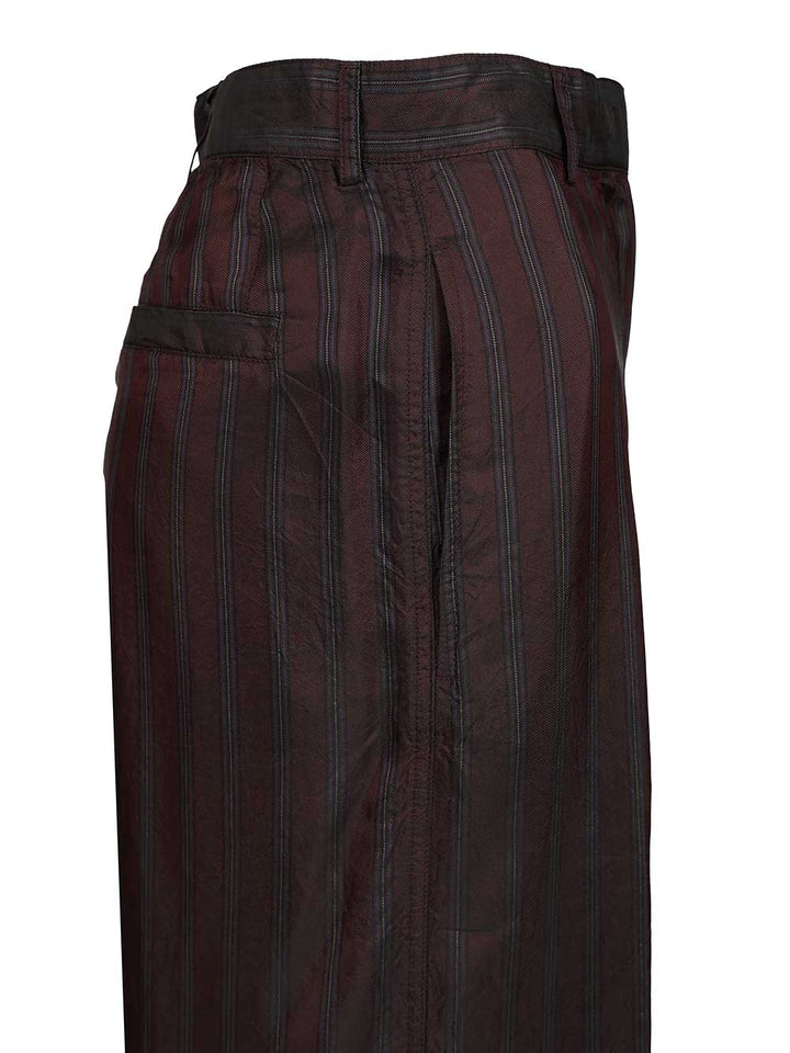 Dries Van Noten Penn Trousers - Bordeaux | 85f00bb65fb1aa410d705fa3624ec1b6abb9d442