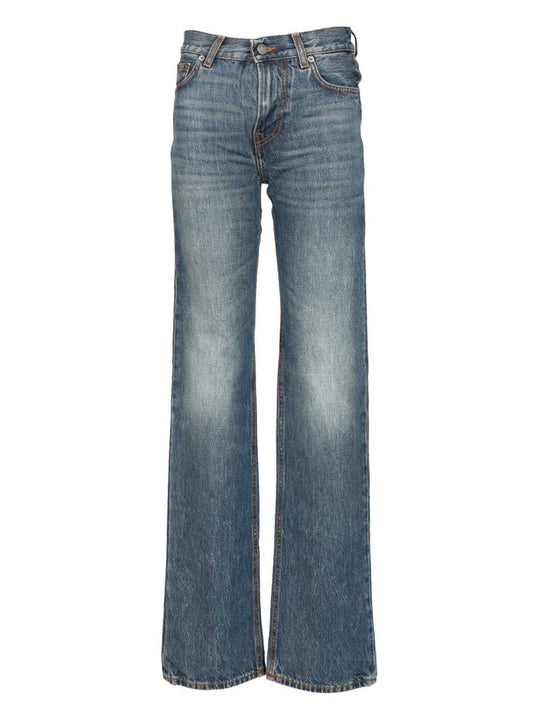 Haikure Star Authentic Dark Wash Jeans Blue