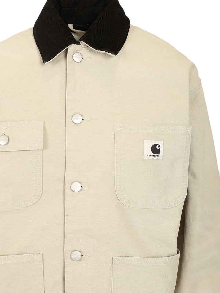 Carhartt Wip Og Michigan Coat Jackets - Grey | cb5871a50a80370036b314eefca57de8ee95e766