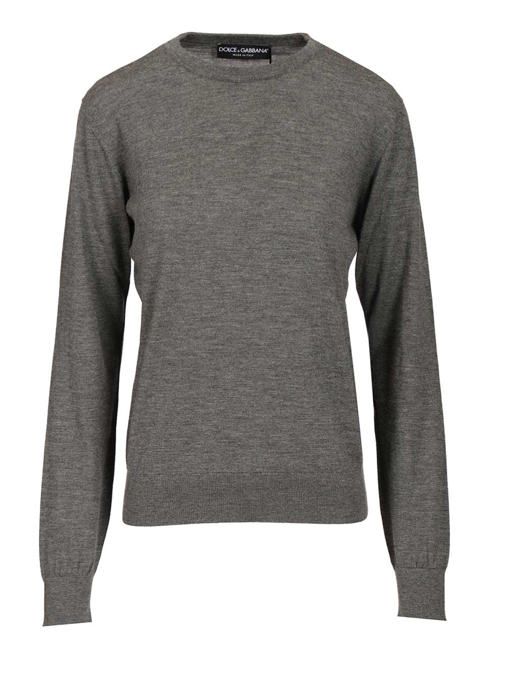 Dolce & Gabbana Cashmere Sweater Knitwear - Grey | 400a214ce9f295dcf1d45f4ce4cd9d861ce78fcf