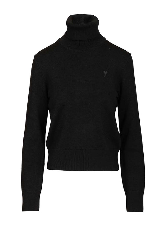 Ami De Coeur Sweater Knitwear Black