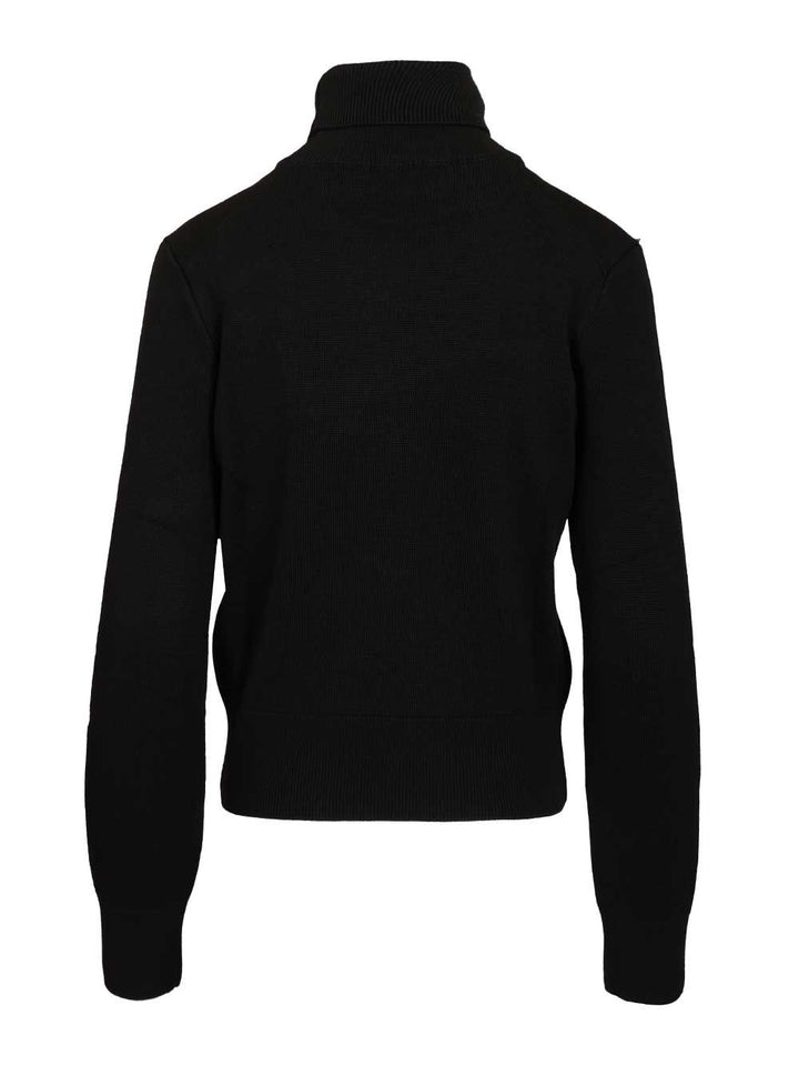 Ami Ami De Coeur Sweater Knitwear - Black | 0b491a9c990dcc31176f5c4484783e3a351b614b
