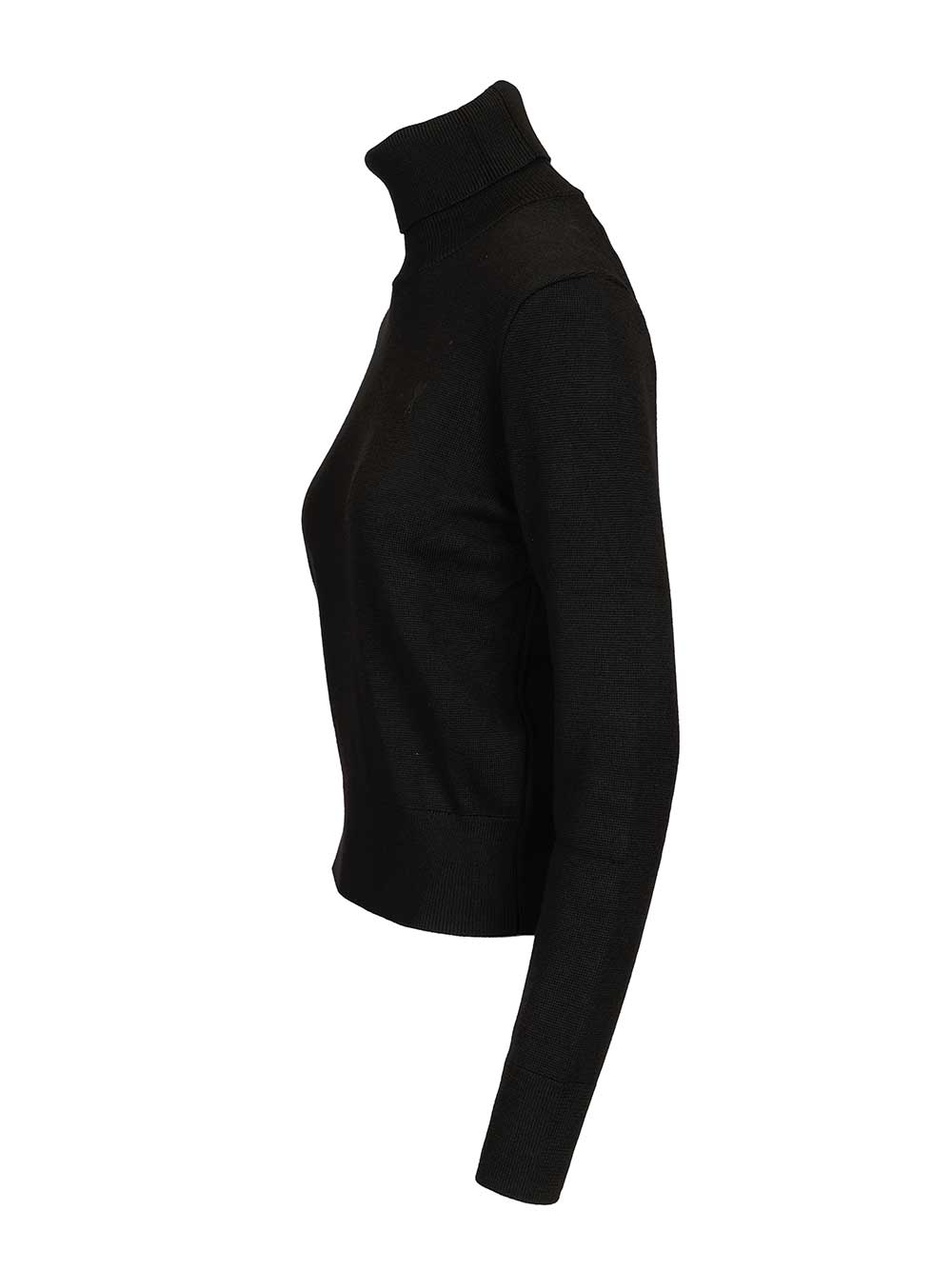 Ami Ami De Coeur Sweater Knitwear - Black | b41f037bc08d6b335739657d8bb3c59788883dde