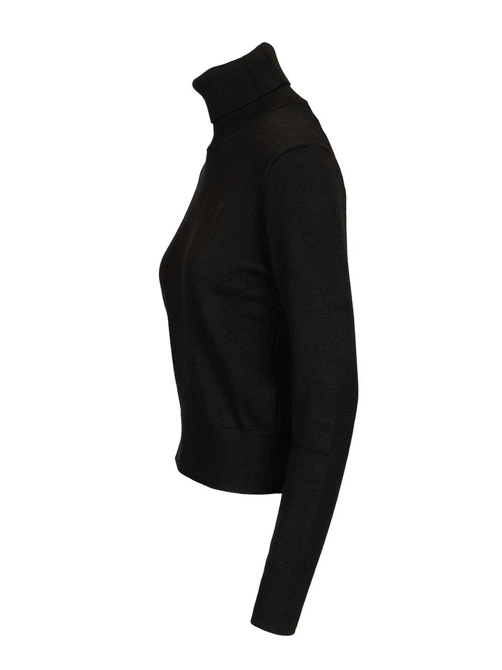 Ami Ami De Coeur Sweater Knitwear - Black | b41f037bc08d6b335739657d8bb3c59788883dde