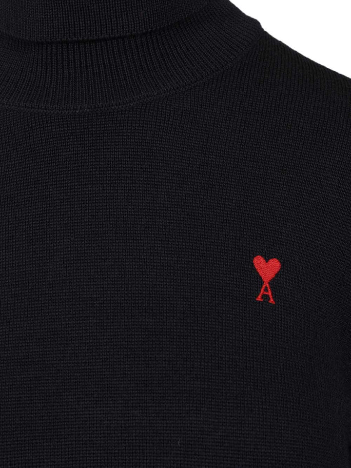 Ami Ami De Coeur Sweater Knitwear - Blue | 81014590bfcb46cf0866dcbc1974d07d71c150c3