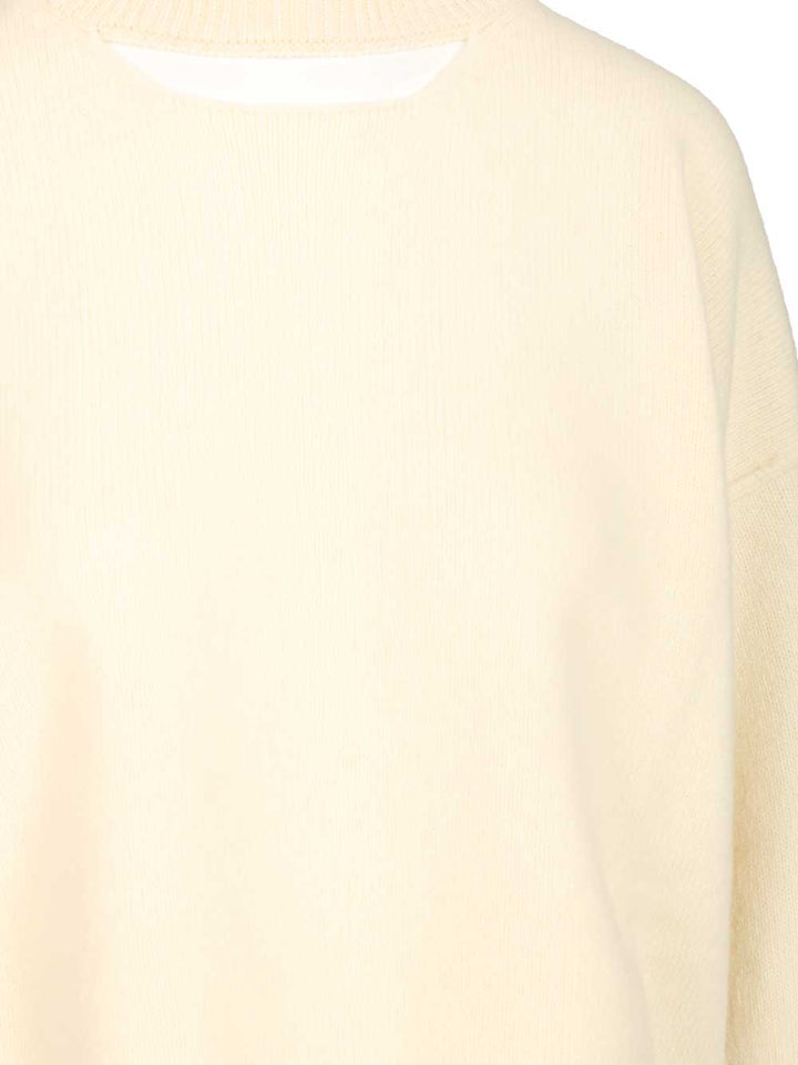 Federica Tosi Wool And Cashmere Sweater Knitwear - White | 777733dafcbd24884ccc53f3640c836a1148d4fe