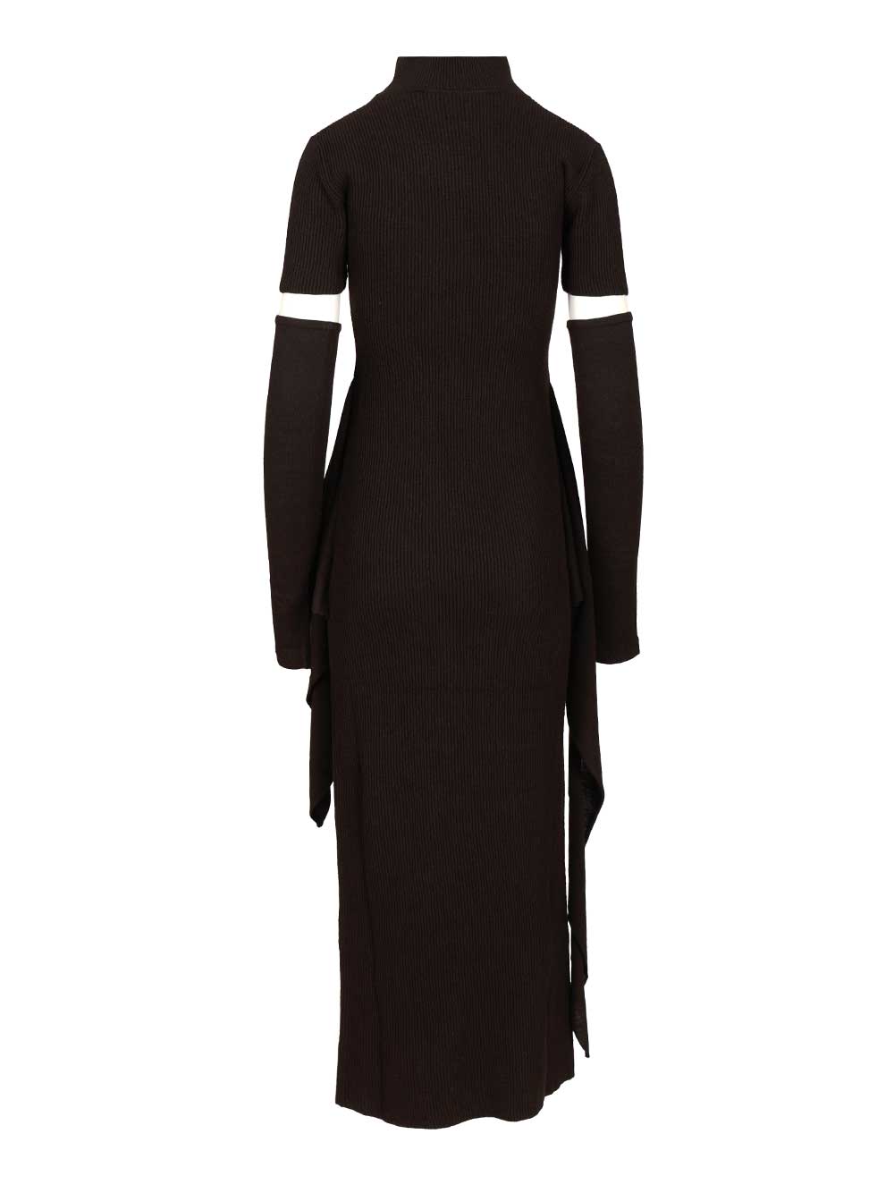 Federica Tosi Cashmere Blend Long Dress Dresses - Brown | 11d15088f8d6108f46590cc759137ee3db9f334c