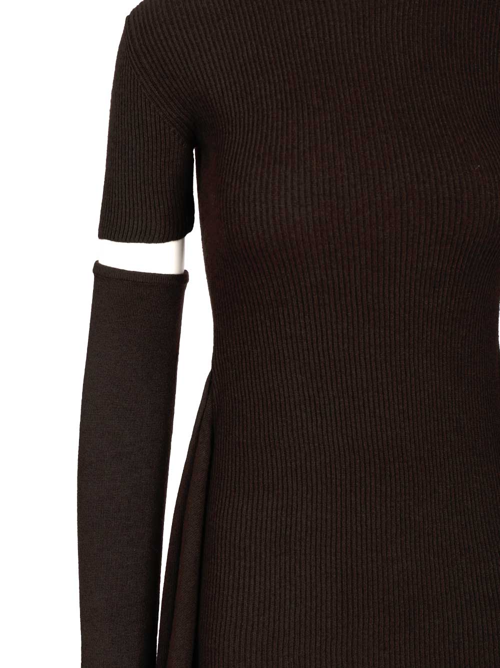 Federica Tosi Cashmere Blend Long Dress Dresses - Brown | e4a9229f9648ebf2c1c211010620429518b8ef20