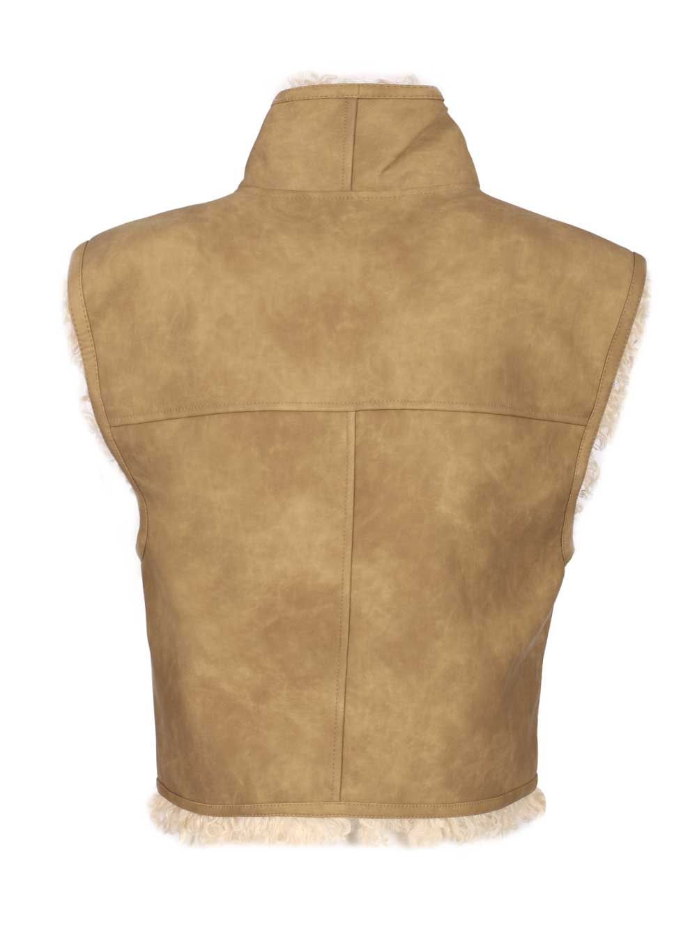 Marant Etoile Clara Jackets - Beige | 46b0c44fa045b413ab8805b29cb70f1fc289c7b9
