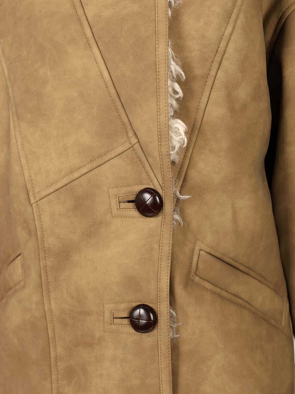 Marant Etoile Clea Coats - Brown | 82ff264bd4f51b1cf92fbe8046c1b69b8206fe68