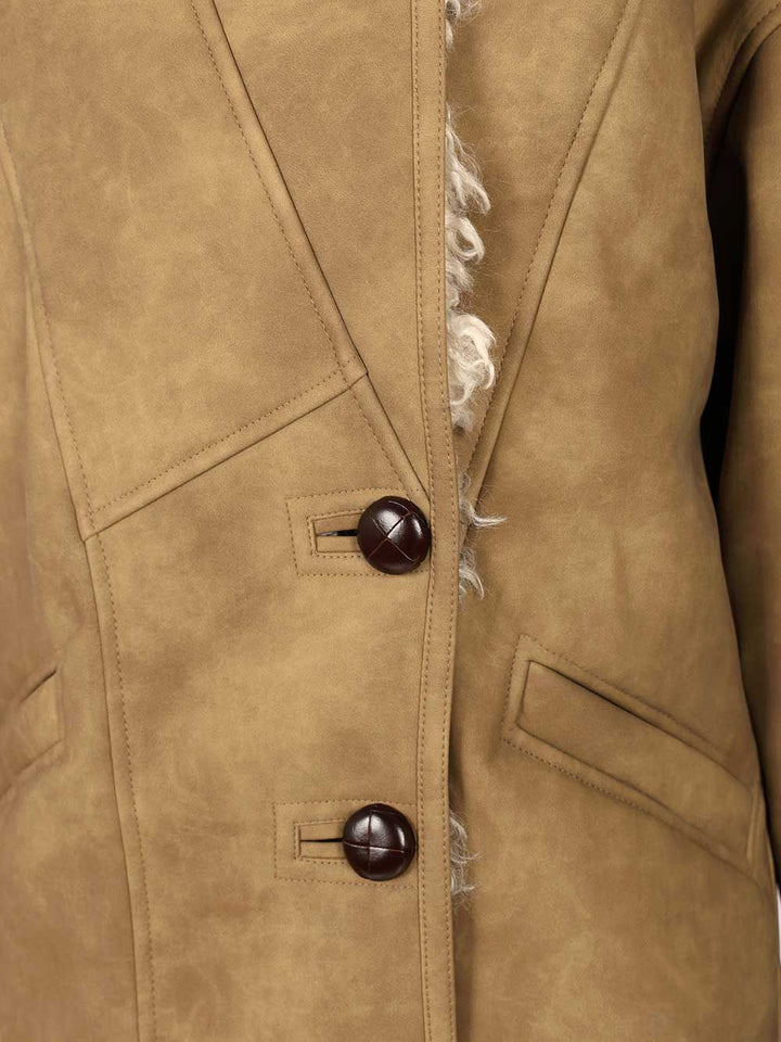 Marant Etoile Clea Coats - Brown | 82ff264bd4f51b1cf92fbe8046c1b69b8206fe68
