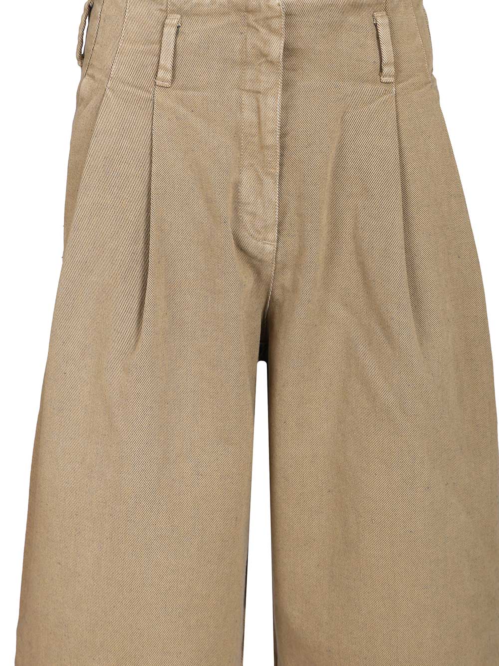 Golden Goose Deluxe Brand Wide Leg Trousers - Green | 951ed4914700b582cef1d6873c8319f2d96dfdd0