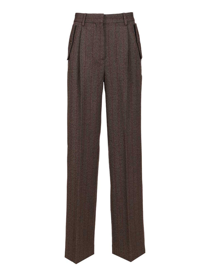 Golden Goose Deluxe Brand Tailored Trousers - Brown | df886a21396a51422216b3226d9e2ca530d8f344