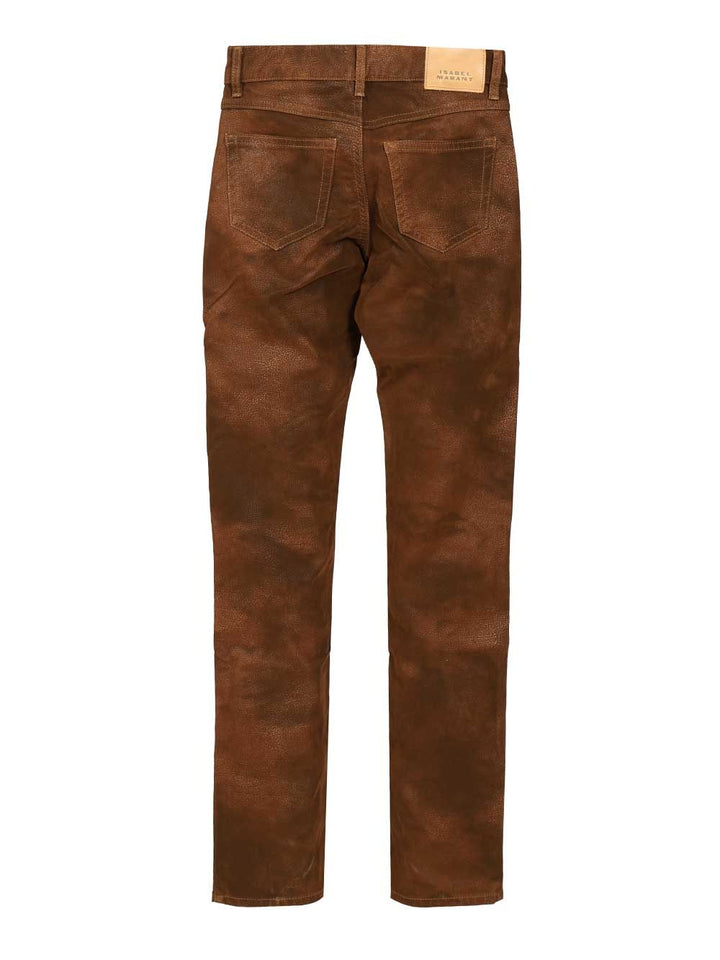 Marant Etoile Kelsie Trousers - Brown | 2af8c9bc2ff1dc8d76f47619ee3fd2caccb40a14