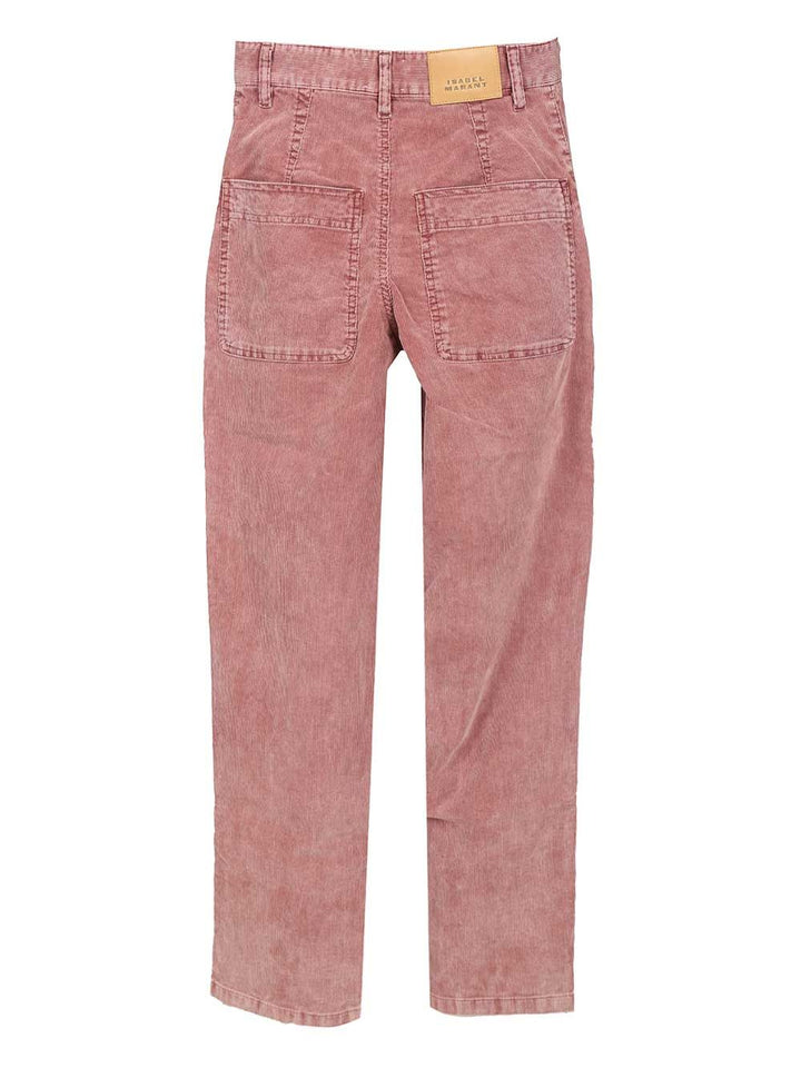 Marant Etoile Onyta Trousers - Rose | 860c0217c25bd32c2fe7f19240e3231a5618850f