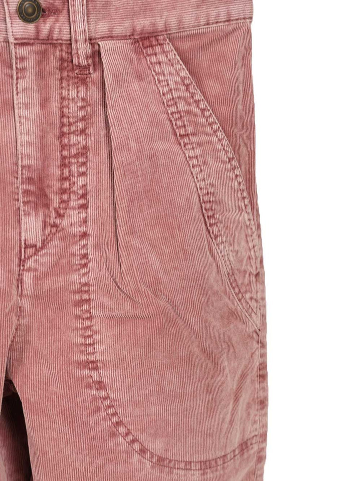 Marant Etoile Onyta Trousers - Rose | 5898104a25643036336e0ac8fcb81b0715f5c693
