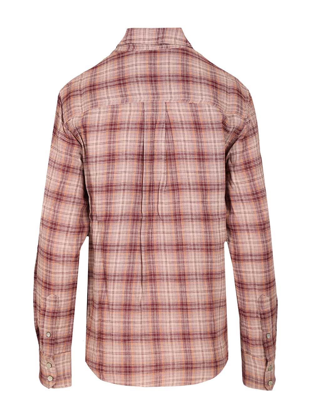 Marant Etoile Yalisa Shirts - Bordeaux | 776a9440b2f8b43a00f395cee8e24d4bc71dbe7e