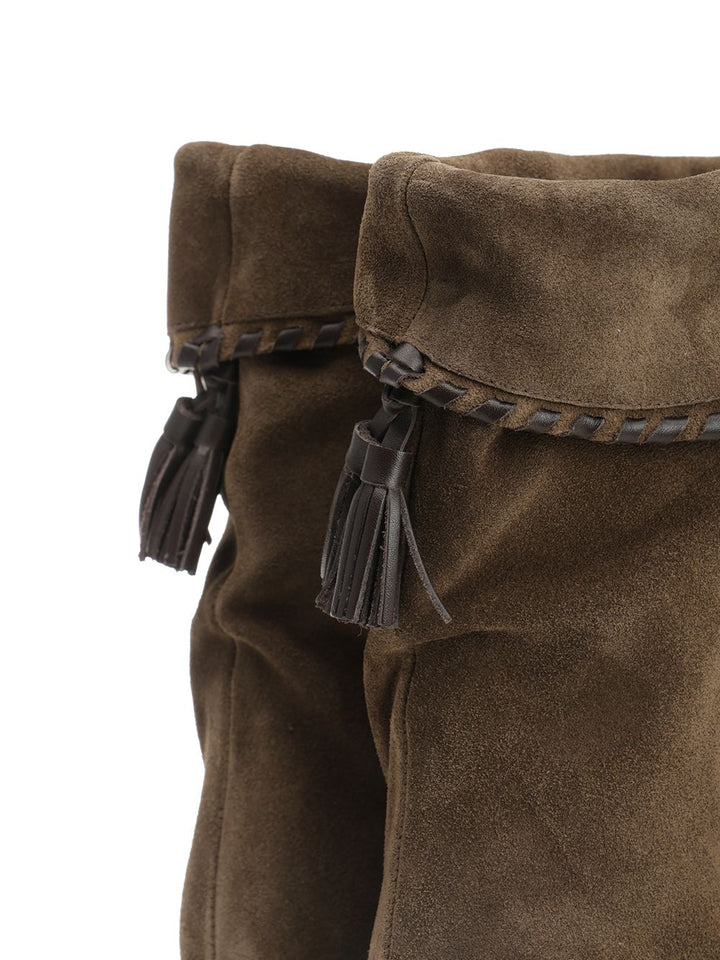 Isabel Marant Dalby Boots - Brown | 13a54629414482d6cea7498e291ddffb1a3fd836