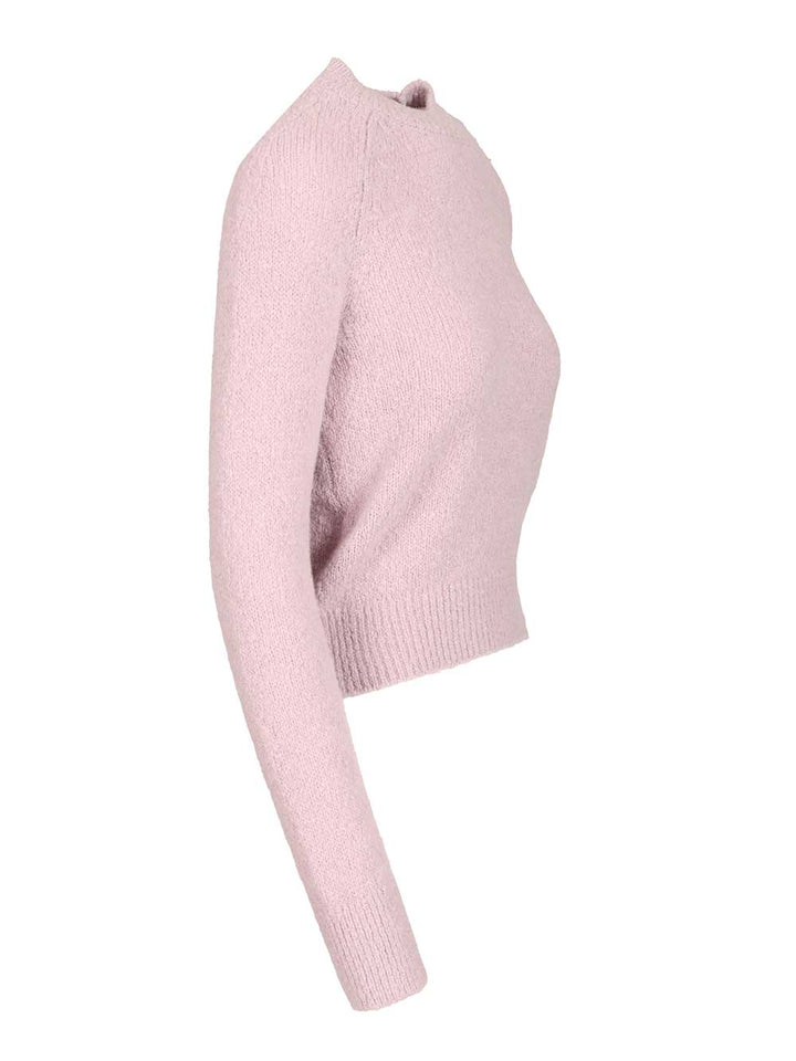 Dries Van Noten Fitted Sweater Knitwear - Violet | ac9797b4b74c4f278147e26cc9fed987049e59c3