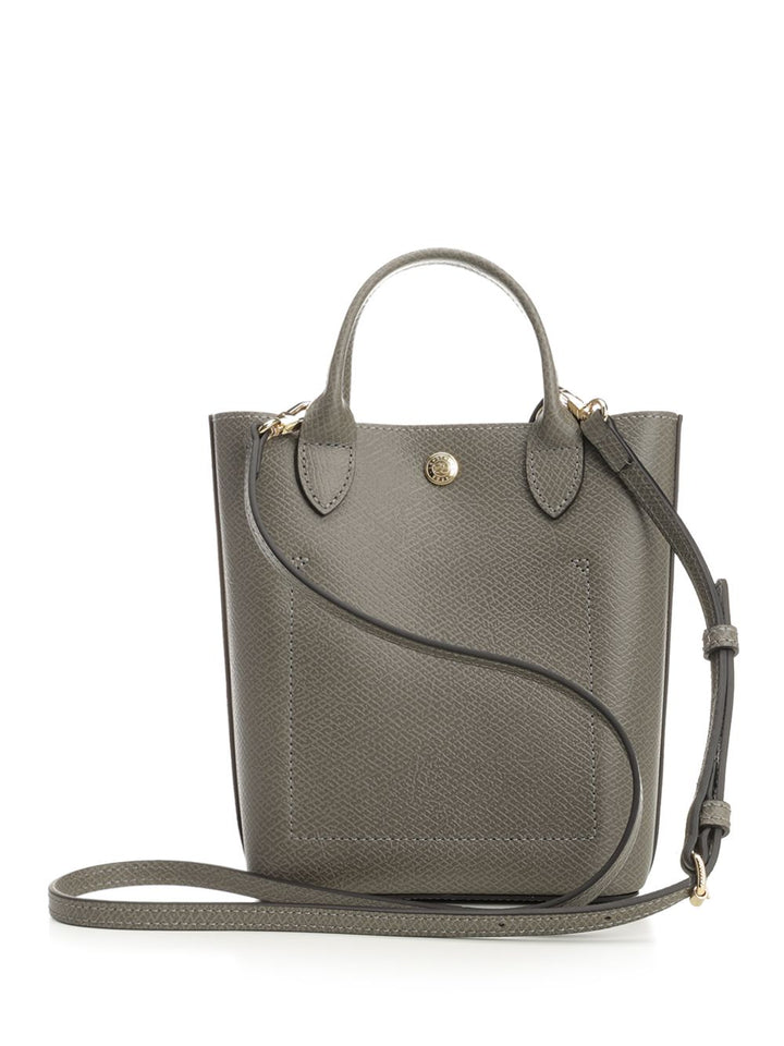 Longchamp Paris Shopping Bag Xs Épure Handbags - Grey | a73aed5e704c11ec5ac793e056911888ae3360a7