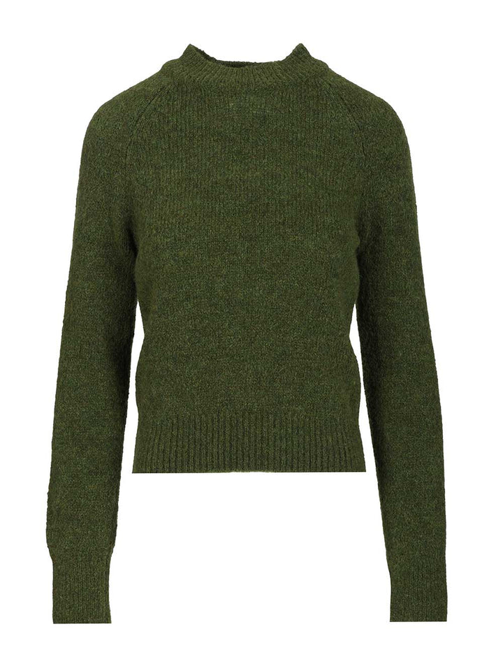 Dries Van Noten Fitted Sweater Knitwear - Green | bb17f8f167d70e656a68ae5ef7850196202c247d