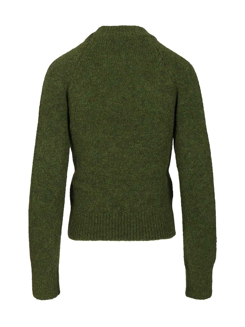 Dries Van Noten Fitted Sweater Knitwear - Green | 14439ce389f35b677c7f7d8142f47c0da553b1cb