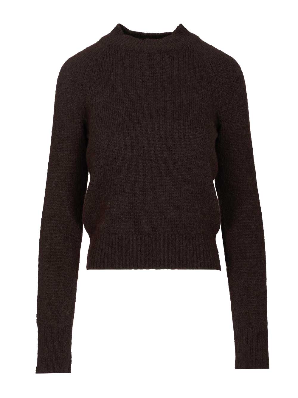 Dries Van Noten Fitted Sweater Knitwear - Brown | 6352412d755737d673716102bae2a69f647b59ff