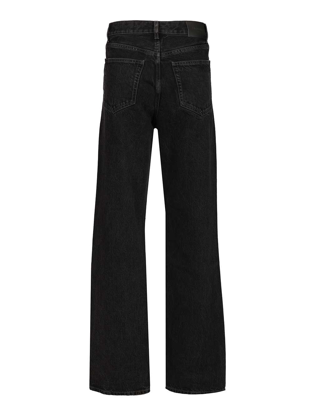 Saint Laurent V-Neck Jeans - Black | c70eaccb2f07d5b6d5663ab300312d279f15deba
