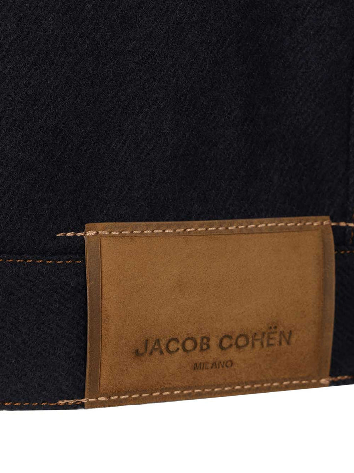 Jacob Cohen Wool Trucker Jacket Jackets - Blue | 1a56ab404074c174925e68b3fc5d9ac61ee79a9f
