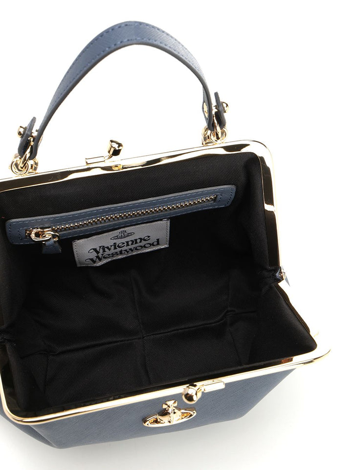 Vivienne Westwood Granny Frame Purse Handbags - Black | dbffb3e6309d8656130e6ada1da612a5eaa35ed9