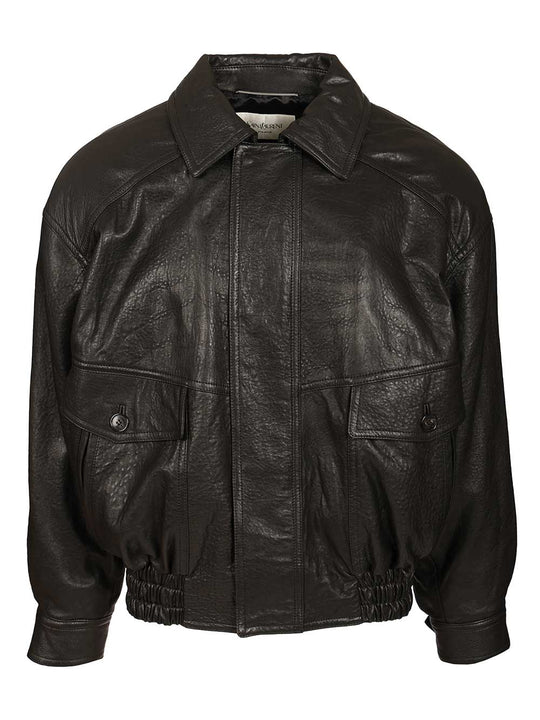 Puffer Bomber Jacket Jackets Black